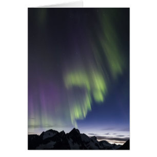 Nordlichter Juneau Icefield (freier Raum nach