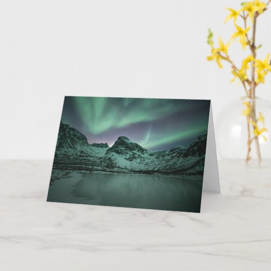 Nordlichter Karte (Gelbe Blume)