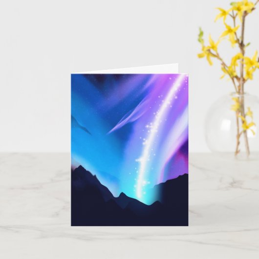 Nordlichter Karte (Gelbe Blume)