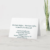 Nordlichter Karte (Rückseite)