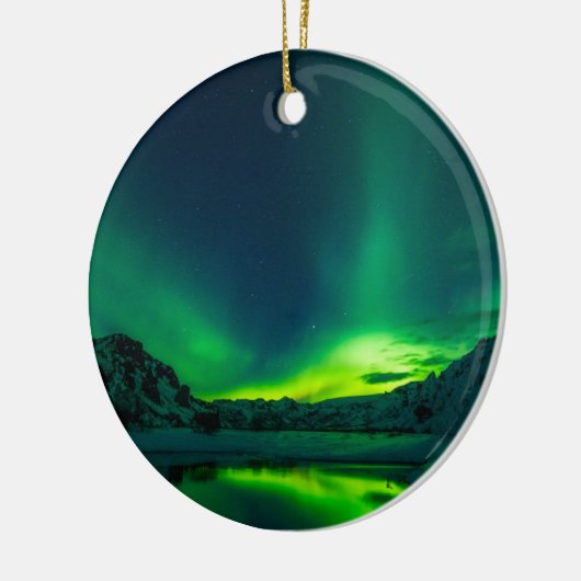 Nordlichter Keramik Ornament (Links)