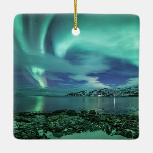 Nordlichter Keramikornament (Rückseite)