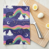 Nordlichter Küchentuch (Viertel Falte)