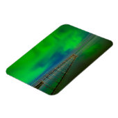 Nordlichter | Lake Winnipeg Kanada, Manitoba Magnet (Linke Seite)