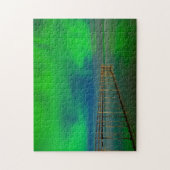 Nordlichter | Lake Winnipeg Kanada, Manitoba Puzzle (Vertikal)