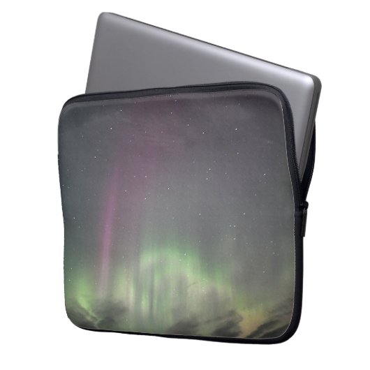 Nordlichter Laptopschutzhülle (Vorderseite Links)