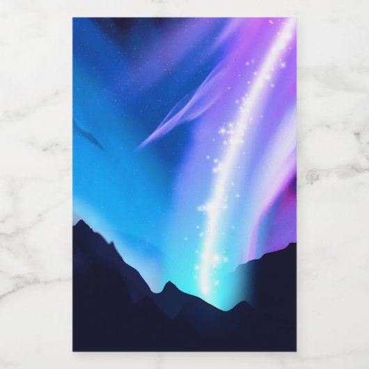 Nordlichter Lebensmitteletikett (Einzelnes Label)