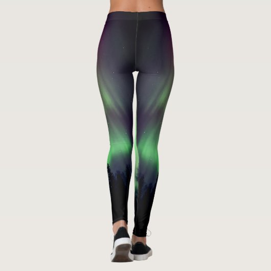 Nordlichter - Leggings (Rückseite)