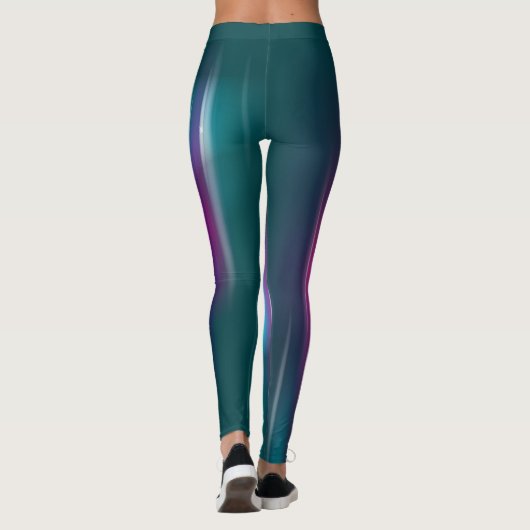 Nordlichter Leggings (Rückseite)