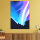 Nordlichter Leinwanddruck (Insitu (Wohnzimmer))