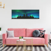 Nordlichter Leinwanddruck (Insitu (Wohnzimmer))
