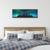 Nordlichter Leinwanddruck (Insitu (Schlafzimmer))
