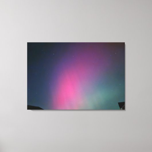 Nordlichter Leinwanddruck (Vorderseite)