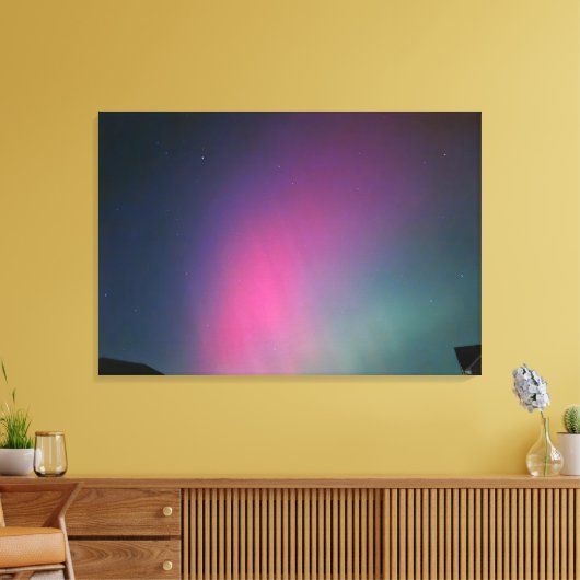 Nordlichter Leinwanddruck (Insitu (Wohnzimmer))