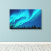 Nordlichter Leinwanddruck (Insitu (Holzboden))