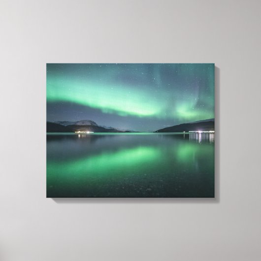 Nordlichter Leinwanddruck (Vorderseite)