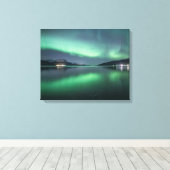 Nordlichter Leinwanddruck (Insitu (Holzboden))