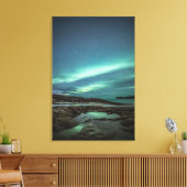 Nordlichter Leinwanddruck (Insitu (Wohnzimmer))