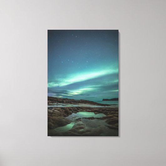 Nordlichter Leinwanddruck (Vorderseite)