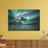Nordlichter Leinwanddruck (Insitu (Wohnzimmer))