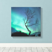 Nordlichter Leinwanddruck (Insitu (Holzboden))