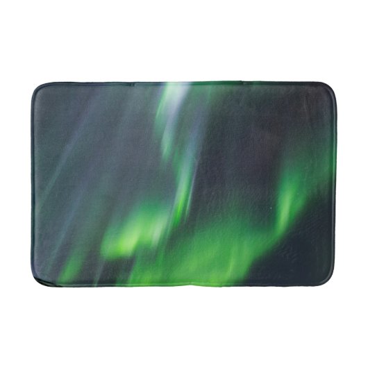 Nordlichter leuchten | Nordirland Badematte (Vorderseite)