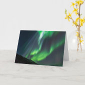 Nordlichter leuchten | Nordirland Karte (Gelbe Blume)