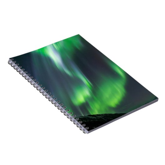 Nordlichter leuchten | Nordirland Notizblock (Rechte Seite)