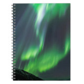 Nordlichter leuchten | Nordirland Notizblock (Vorderseite)