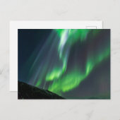 Nordlichter leuchten | Nordirland Postkarte (Vorne/Hinten)