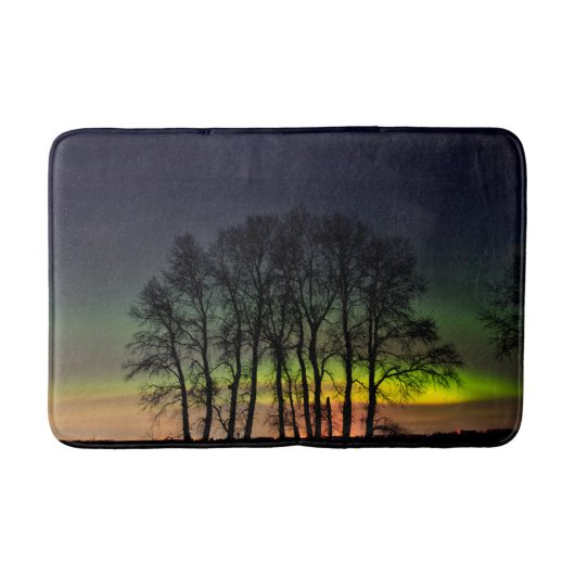 Nordlichter | Manitoba Canada Grande Pointe Badematte (Vorderseite)