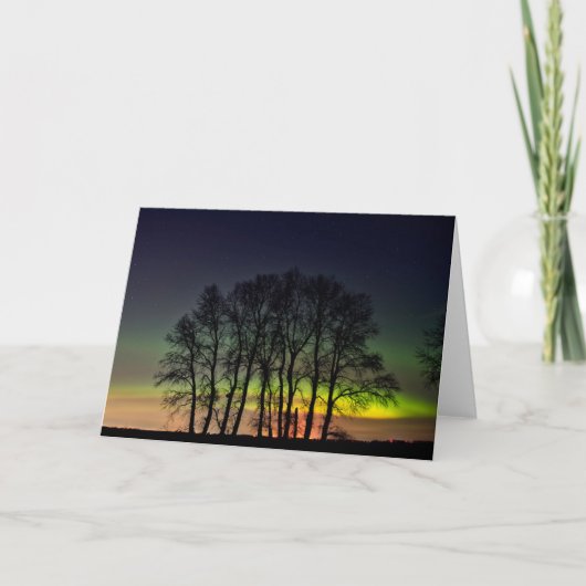 Nordlichter | Manitoba Canada Grande Pointe Karte (Vorderseite)