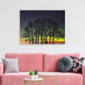 Nordlichter | Manitoba Canada Grande Pointe Leinwanddruck (Insitu (Wohnzimmer))