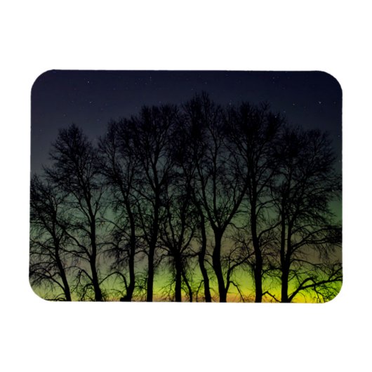 Nordlichter | Manitoba Canada Grande Pointe Magnet (Horizontal)