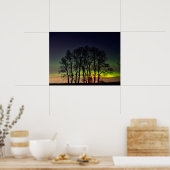 Nordlichter | Manitoba Canada Grande Pointe Poster (Küche)