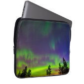 Nordlichter | Manitoba Kanada Laptopschutzhülle (Vorne Rechts)