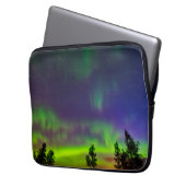 Nordlichter | Manitoba Kanada Laptopschutzhülle (Vorderseite Links)