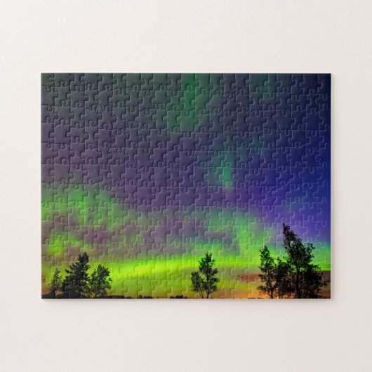 Nordlichter | Manitoba Kanada Puzzle (Horizontal)