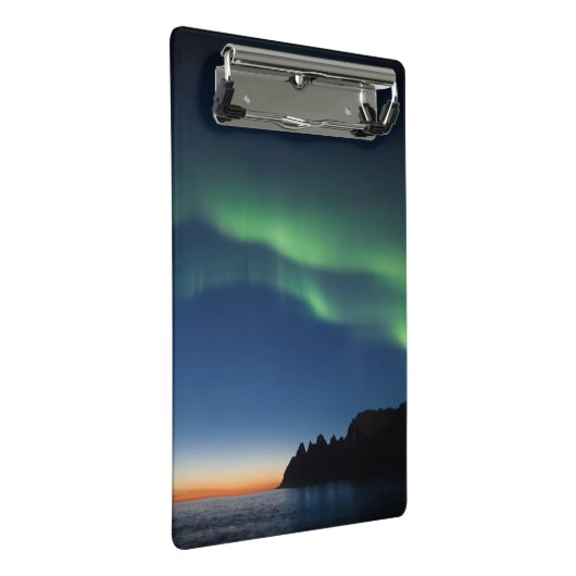 Nordlichter Mini Klemmbrett (Schrägansicht)