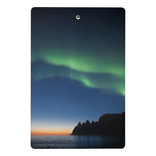 Nordlichter Mini Klemmbrett (Rückseite)