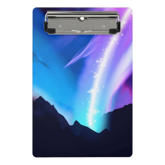 Nordlichter Mini Klemmbrett (Vorderseite)