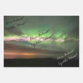 Nordlichter mit Liebe Geschenkpapier Set (Vorderseite 3)