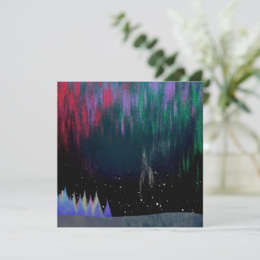 Nordlichter Moderne Landschaft (Stehend Vorderseite)