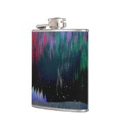 Nordlichter Moderne Landschaft Flachmann (Links)