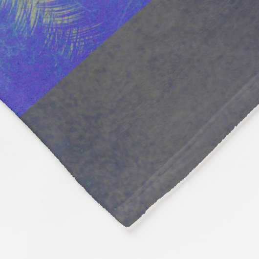 Nordlichter Moderne Landschaft Fleecedecke (Ecke)