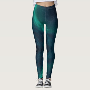 Nordlichter Night Sky Aktive Leggings