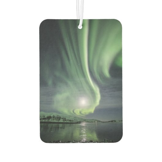 Nordlichter Norwegen Autolufterfrischer (Rückseite)