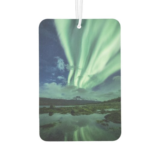 Nordlichter Norwegen Autolufterfrischer (Rückseite)