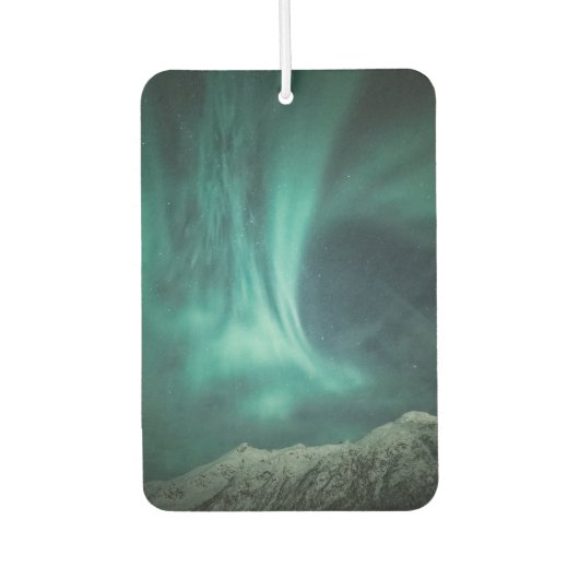 Nordlichter Norwegen Autolufterfrischer (Vorderseite)
