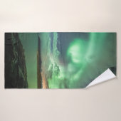 Nordlichter Norwegen Badehandtuch (Badehandtuch)
